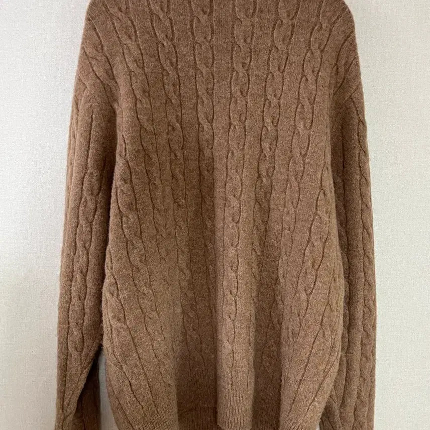 [BUNJANG] Uniqlo Cable Knit Sweater L / 유니클로 수플레얀 케이블 스웨터 L