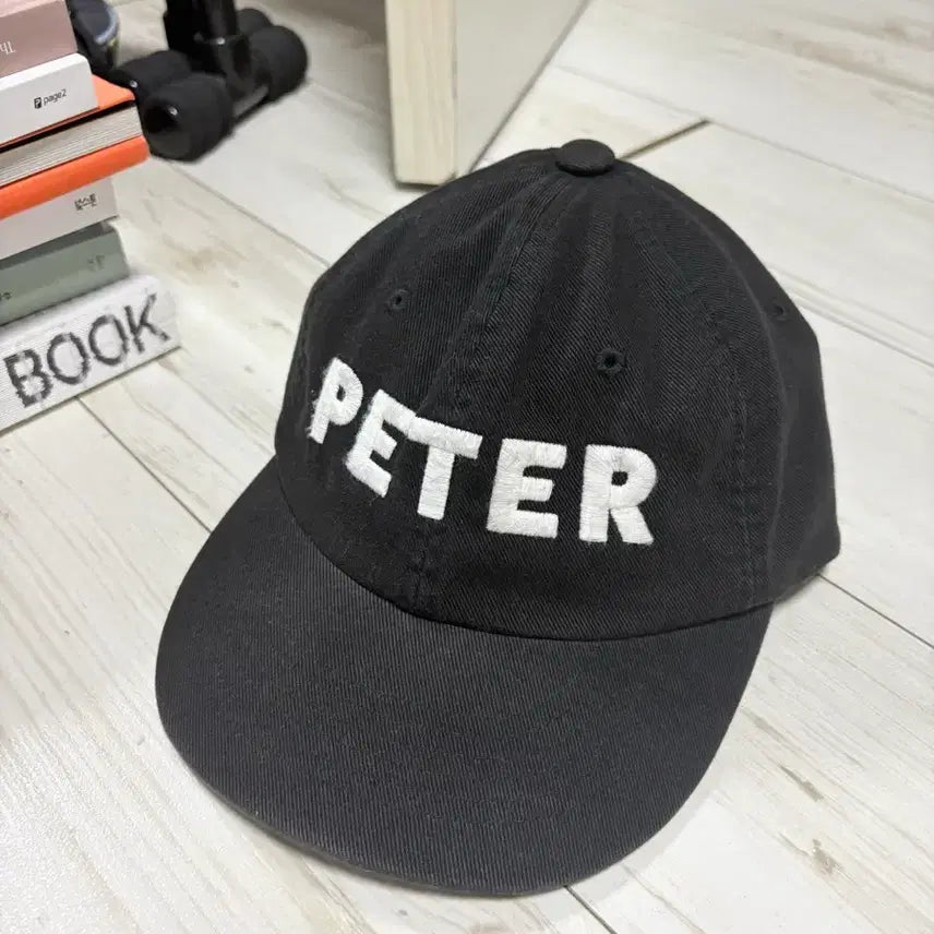 [BUNJANG] My Name is Peter 6-Panel Ball Cap / 마이네임이즈피터 6패널 볼캡 블랙