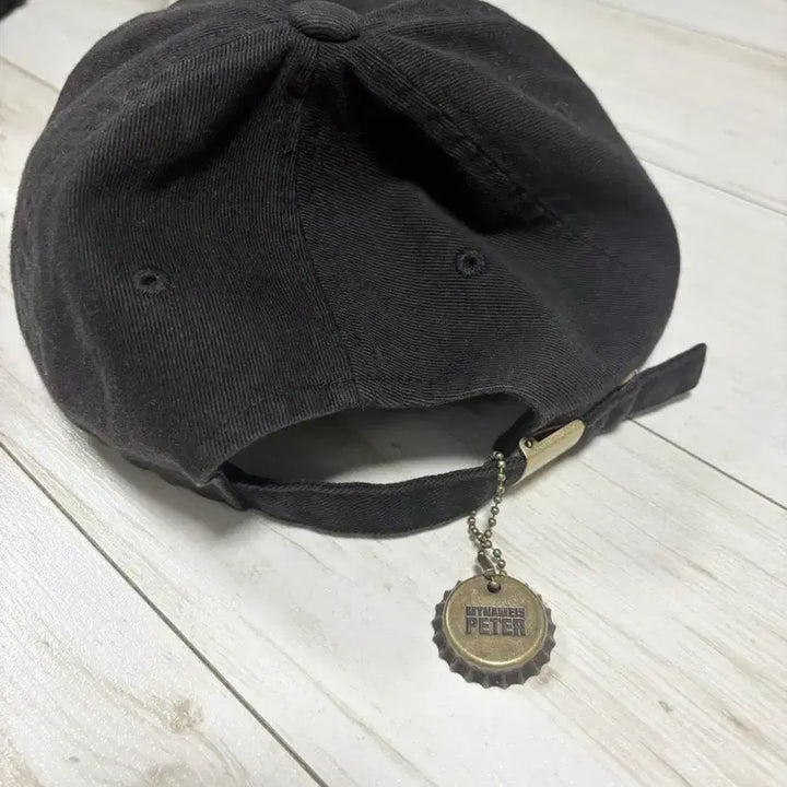 [BUNJANG] My Name is Peter 6-Panel Ball Cap / 마이네임이즈피터 6패널 볼캡 블랙