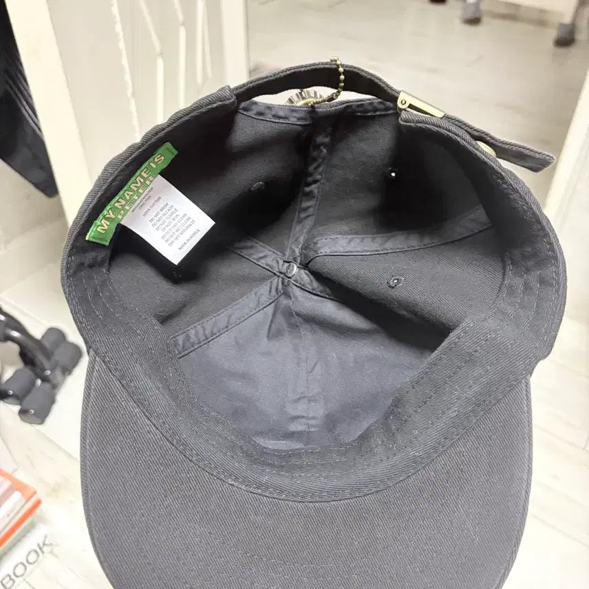 [BUNJANG] My Name is Peter 6-Panel Ball Cap / 마이네임이즈피터 6패널 볼캡 블랙