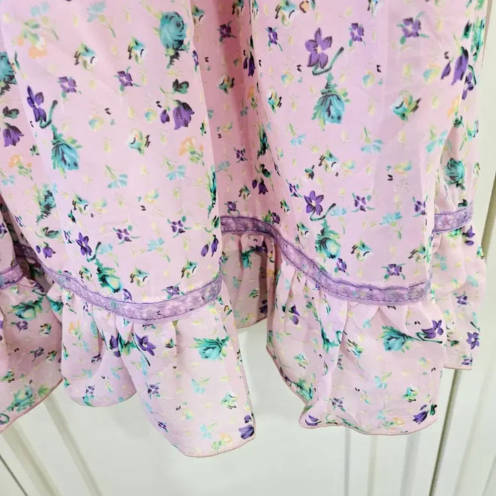 [BUNJANG] Delilah Flower Print Slip Dress / 플라워 슬립 원피스