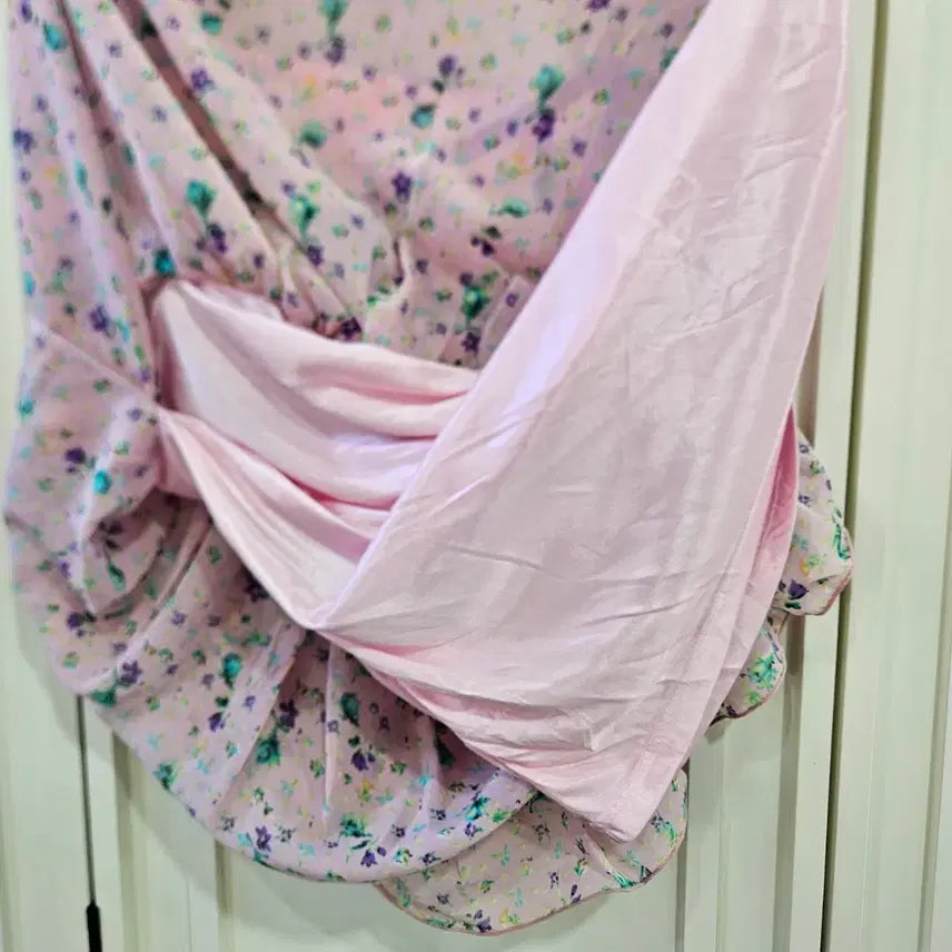[BUNJANG] Delilah Flower Print Slip Dress / 플라워 슬립 원피스