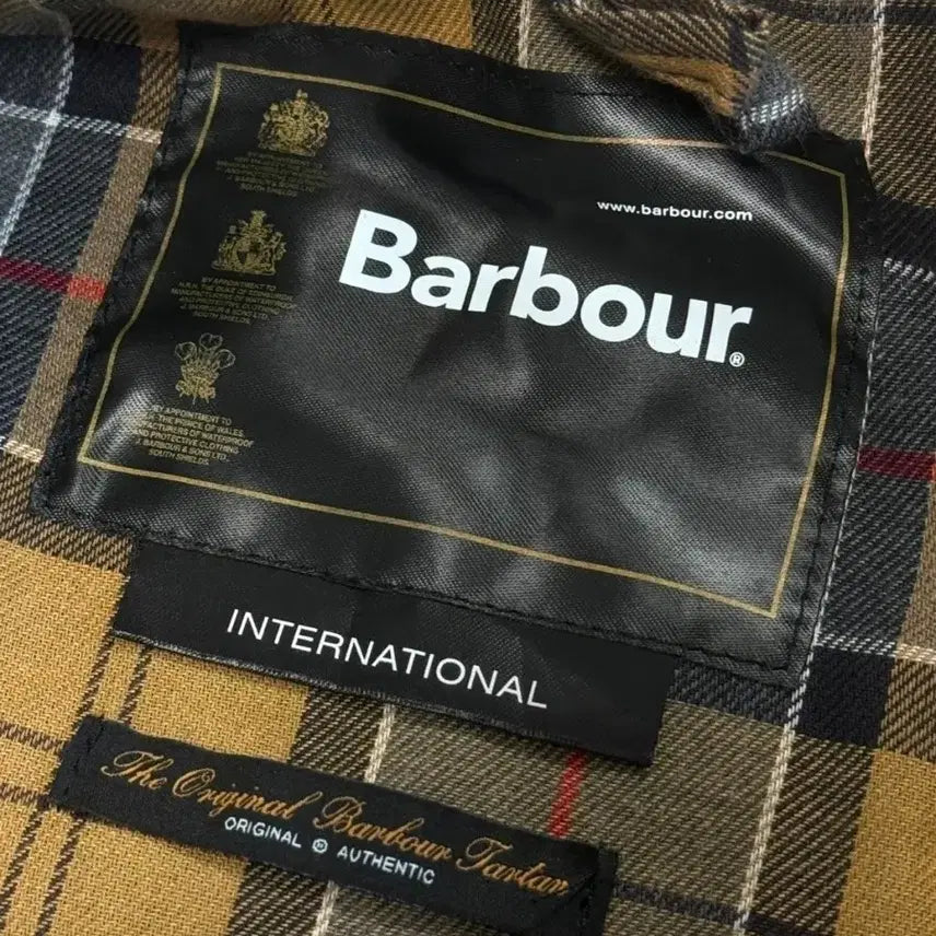 [BUNJANG] Barbour International A7 Belted Jacket / 바버 인터내셔널 A7 벨티드 자켓 40 (100~105)