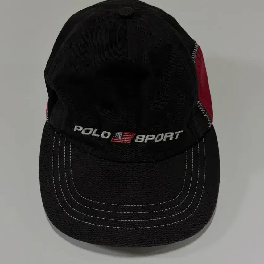 [BUNJANG] Polo Sport 90s Color Block Baseball Cap / 90s POLO SPORT 폴로 스포츠 컬러 캡