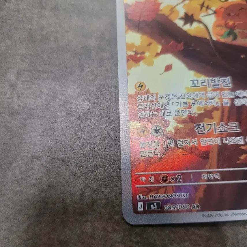 [SOLD OUT] 포켓몬 데덴네 AR 카드