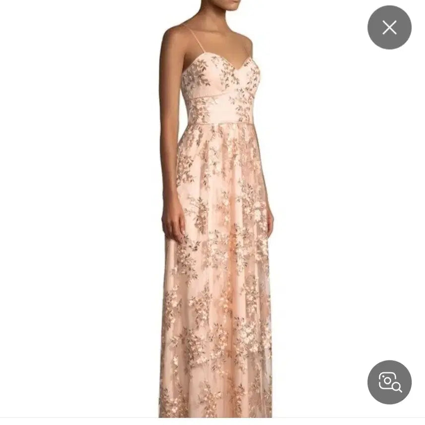 [BUNJANG] Aidan Mattox One-Shoulder Beaded Dress / Aidan Mattox 원숄더 비즈 드레스(웨딩, 돌잔치, 파티, 피로연