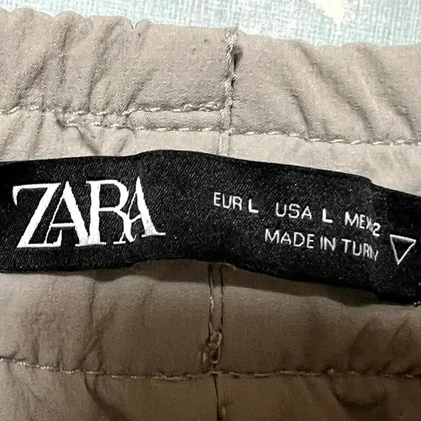 [BUNJANG] ZARA Technical Cargo Pants Casual Joggers / ZARA 자라 테크니컬 카고 팬츠 춘추 밴딩 캐주얼 조거 L 32