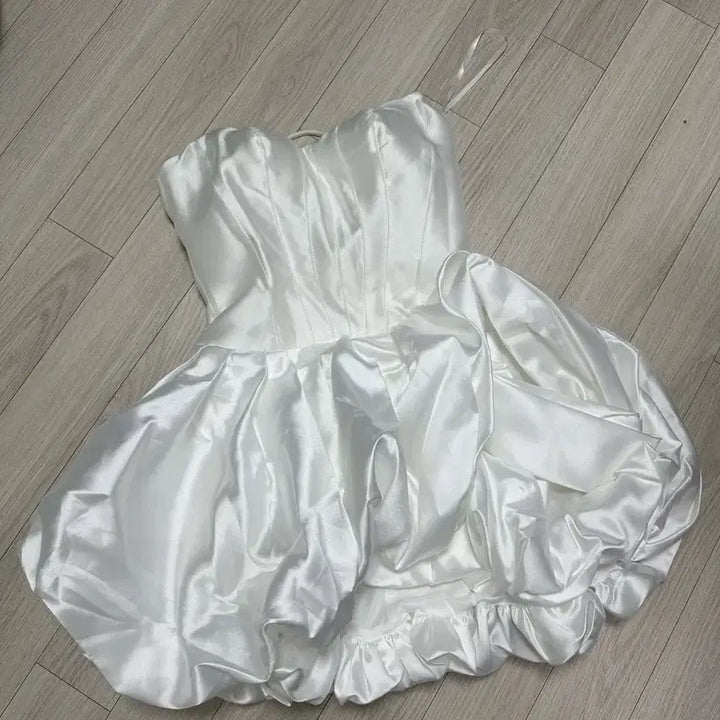 [BUNJANG] SHEIN Mini Wedding Dress XS / 쉬인 미니 웨딩 드레스 XS 사이즈