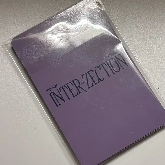 [SOLD OUT] 더보이즈 인터젝션 막콘 입장포카