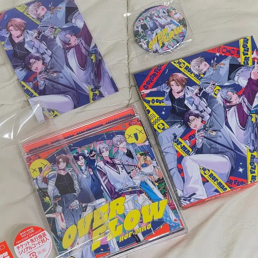 [BUNJANG] Nijisanji ROF-MAO Overflow First Press Limited Edition Album Bundle / [특전 포함] 니지산지 로후마오 앨범 오버플로우 초회한정판