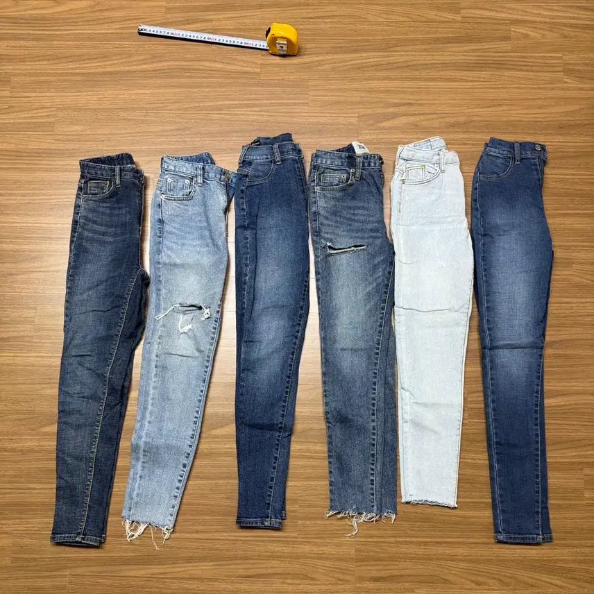 [BUNJANG] Denim Jeans Bundle Set (XS/S) / 청바지 모음 데님팬츠 스키니(사이즈 xs/s)