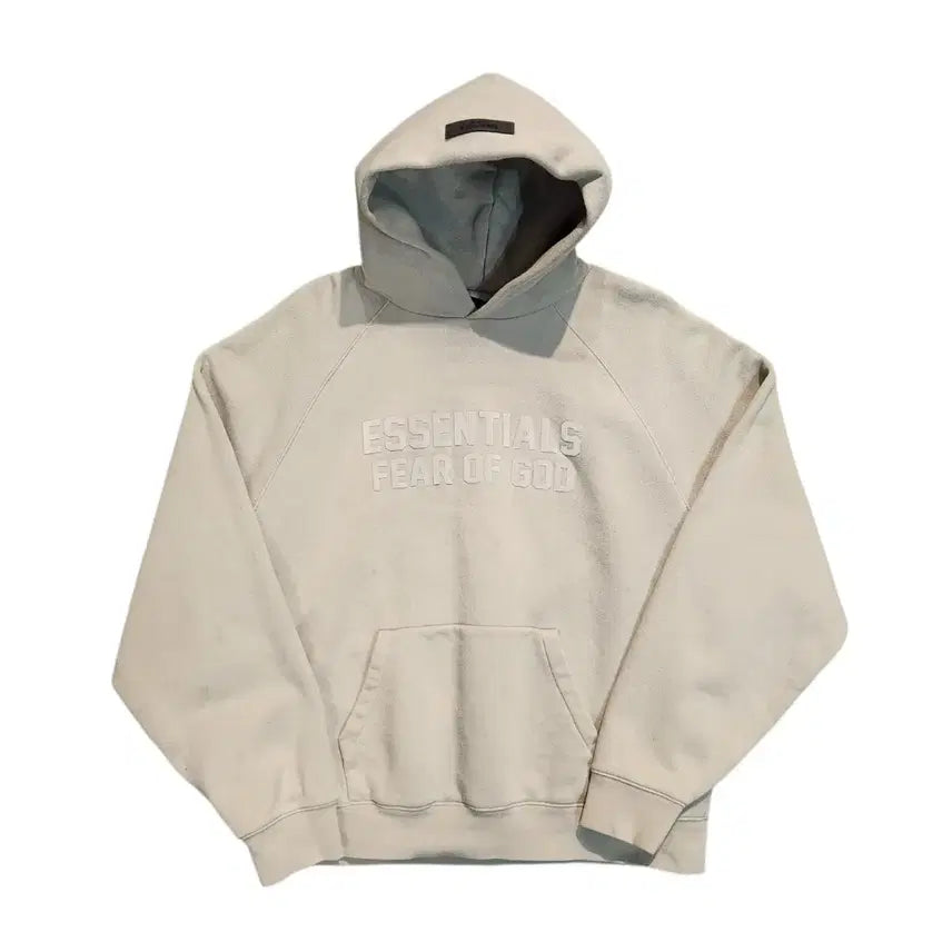 [SOLD OUT] 에센셜 Fear Of God 후드티 아이보리
