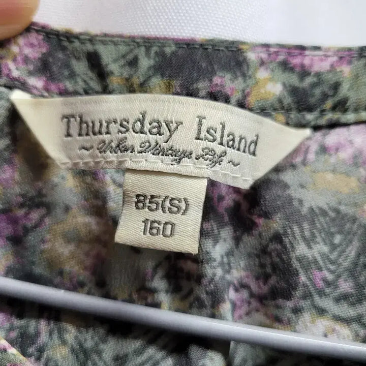 [BUNJANG] Thursday Island Floral Long Dress / Thursday Island 플라워 롱 원피스s