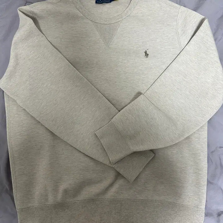 [BUNJANG] Polo Ralph Lauren Beige Sweatshirt / 폴로 랄프로렌 맨투맨 베이지