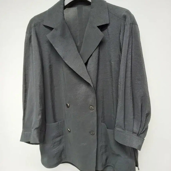 [BUNJANG] System Rayon Silk Blouse Jacket / 새 시스템 춘하추 레이온 실킷 블라우스 겸 자켓 82 44-66
