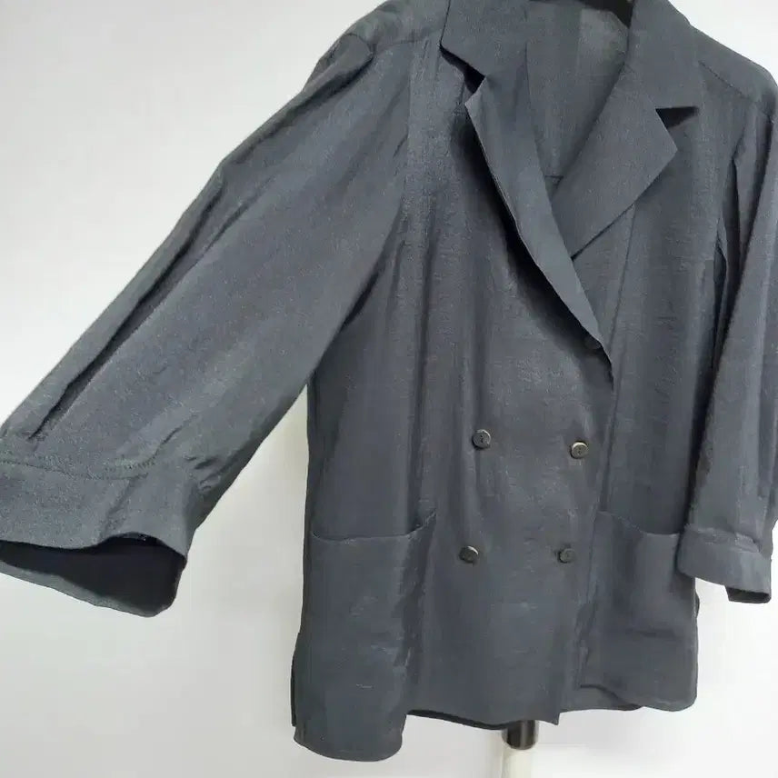 [BUNJANG] System Rayon Silk Blouse Jacket / 새 시스템 춘하추 레이온 실킷 블라우스 겸 자켓 82 44-66