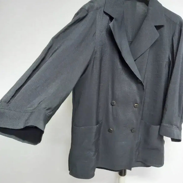[BUNJANG] System Rayon Silk Blouse Jacket / 새 시스템 춘하추 레이온 실킷 블라우스 겸 자켓 82 44-66