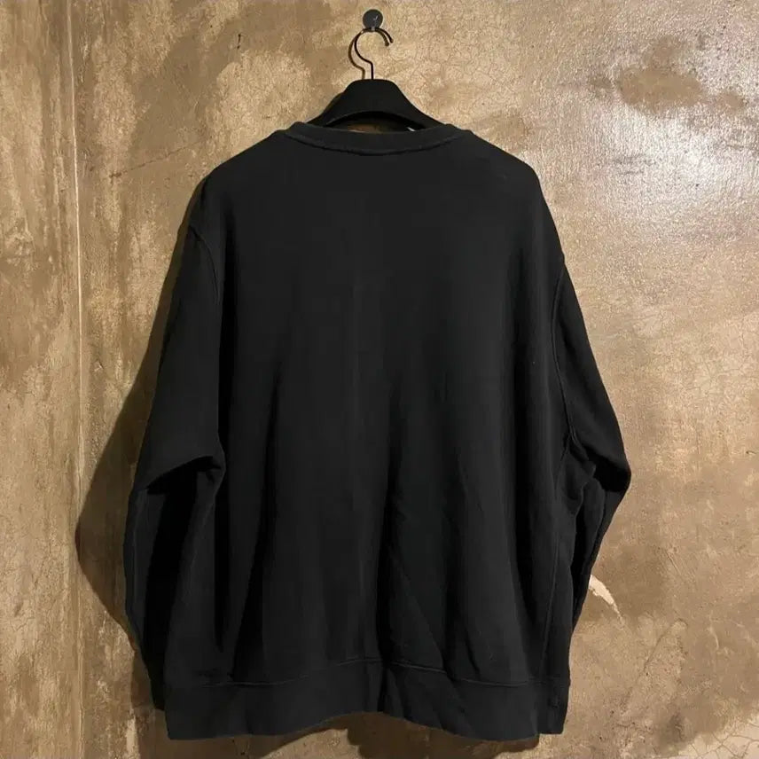 [BUNJANG] Nike Swoosh Sweatshirt Black (3XL) / (3XL) 나이키 스우시 맨투맨 블랙