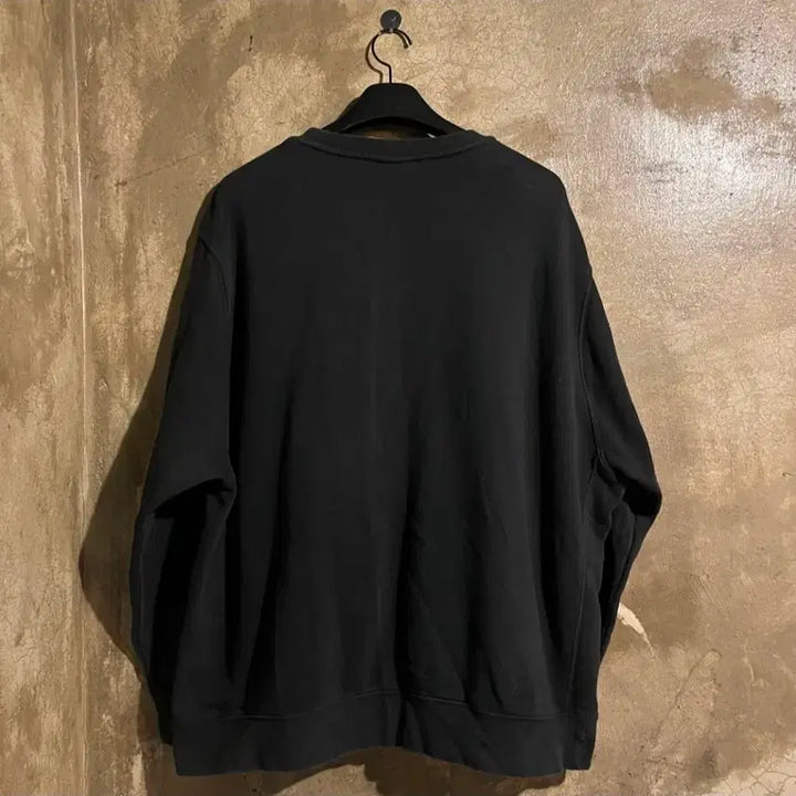 [BUNJANG] Nike Swoosh Sweatshirt Black (3XL) / (3XL) 나이키 스우시 맨투맨 블랙