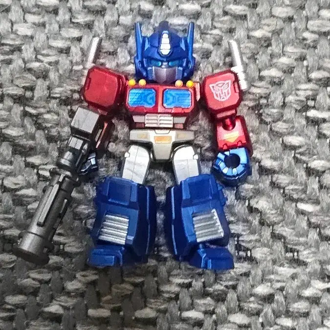[BUNJANG] Blocky Defender Transformers Optimus Prime Metallic Figure / 블로키 디펜더 트랜스포머 옵티머스 프라임 메탈릭 컬러