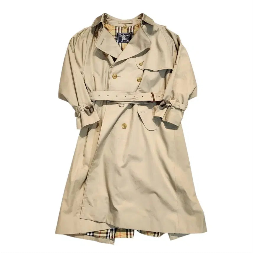 [BUNJANG] Burberry Classic Beige Trench Coat / 버버리 클래식 베이지 트렌치코트