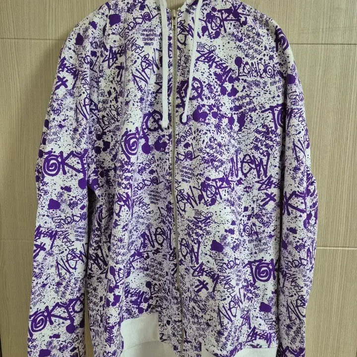 [SOLD OUT] 07ss스투시 그래피티 후드집업