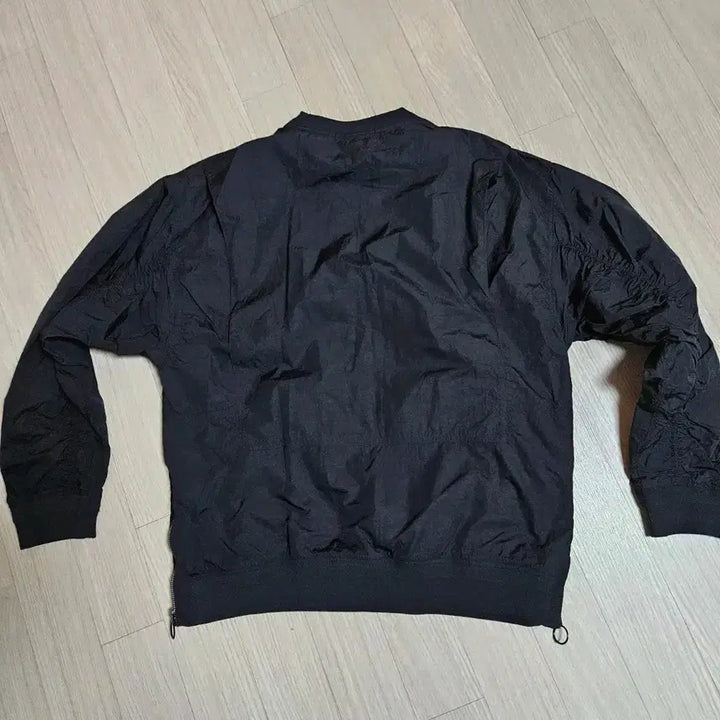[BUNJANG] Garnet Homme Black Windbreaker Pullover Anorak / 가넷옴므 블랙 윈드브레이커 풀오버 나일론맨투맨 아노락