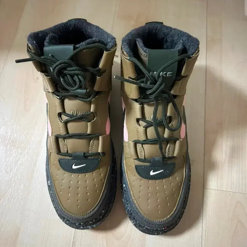[BUNJANG] Nike Air Force 1 Next Nature Boots (Brown Kelp) / (270) 나이키 에어포스 1 부츠 넥스트 네이쳐 브라운 켈프