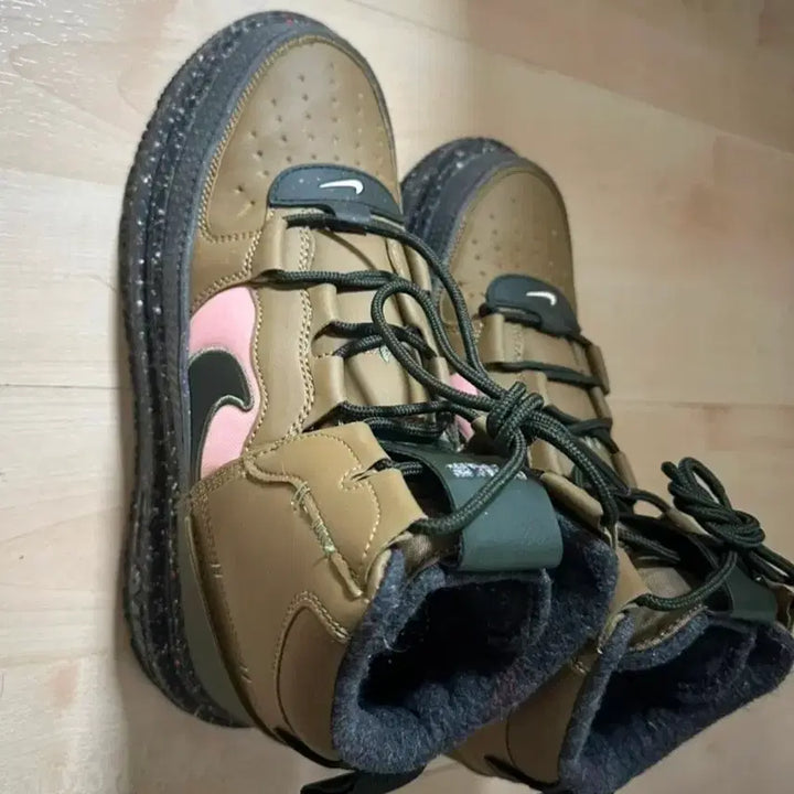 [BUNJANG] Nike Air Force 1 Next Nature Boots (Brown Kelp) / (270) 나이키 에어포스 1 부츠 넥스트 네이쳐 브라운 켈프