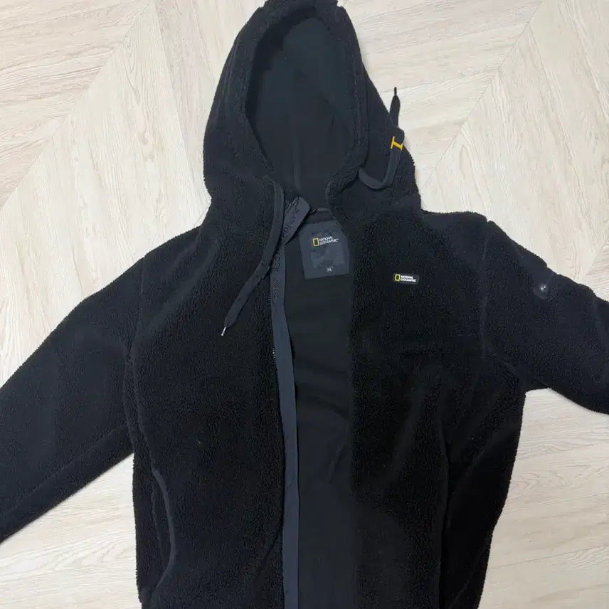 [BUNJANG] National Geographic Fleece Hooded Jacket / 네셔널 지오그래픽 후드직업