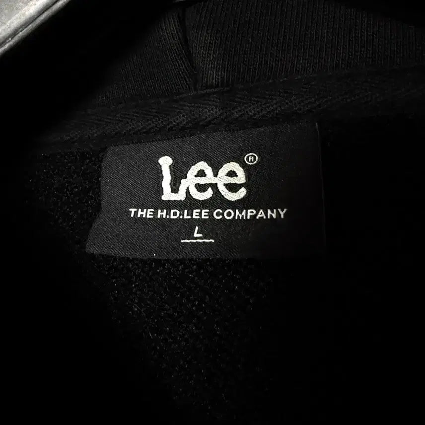 [BUNJANG] Lee Small Logo Hoodie Zip-Up Jacket / [L,100]Lee 스몰로고 후드집업 자켓 오버핏