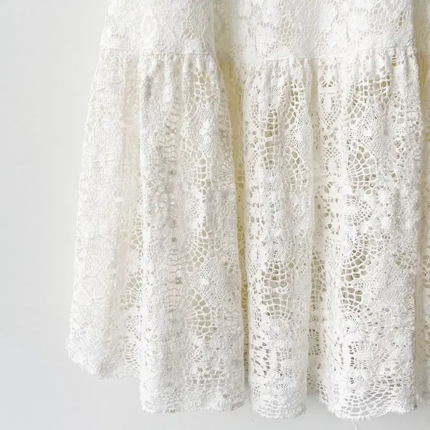 [BUNJANG] Nowos Lace Skirt / nowos 노워스 레이스 치마 lace skirt
