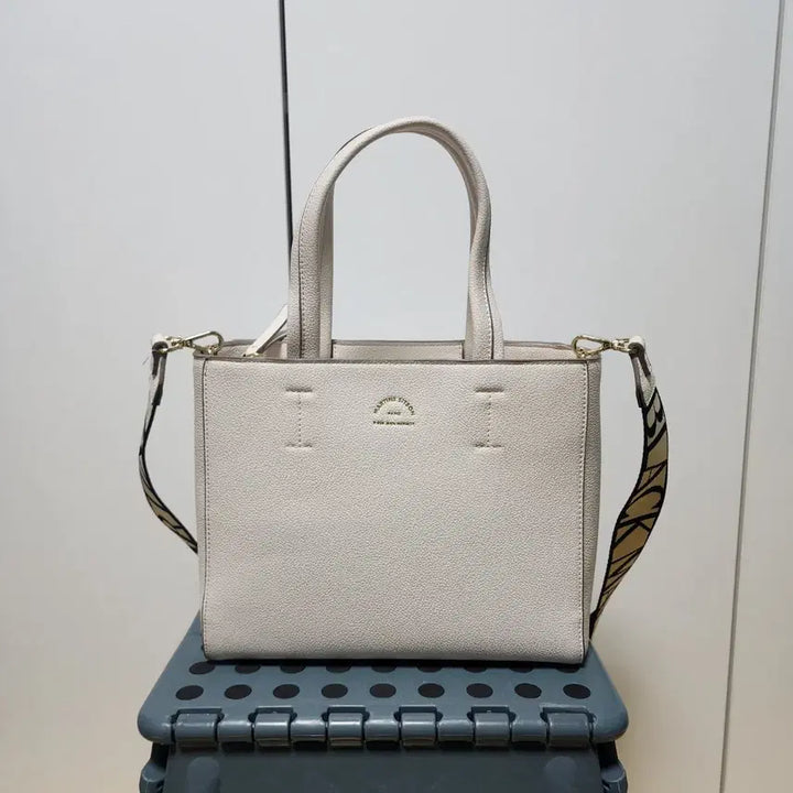 [BUNJANG] Black Martine Sitbon Ivory Tote Bag / 블랙마틴싯봉 핸드백 가방