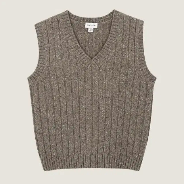 [BUNJANG] Sienne Scottish Wool Vest / 시엔느 Scottish wool vest