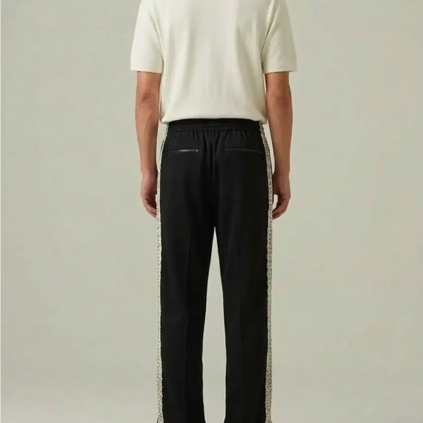 [BUNJANG] Seven Cellar Signature Lace Track Pants / 새상품 ) M 세븐셀라 시그니처 레이스 트랙팬츠