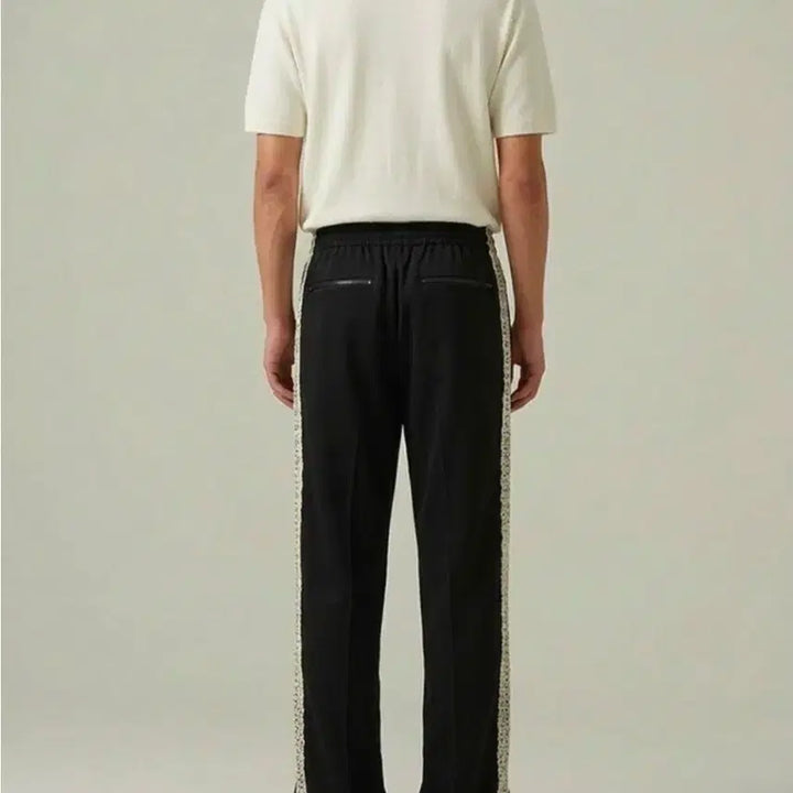 [BUNJANG] Seven Cellar Signature Lace Track Pants / 새상품 ) M 세븐셀라 시그니처 레이스 트랙팬츠