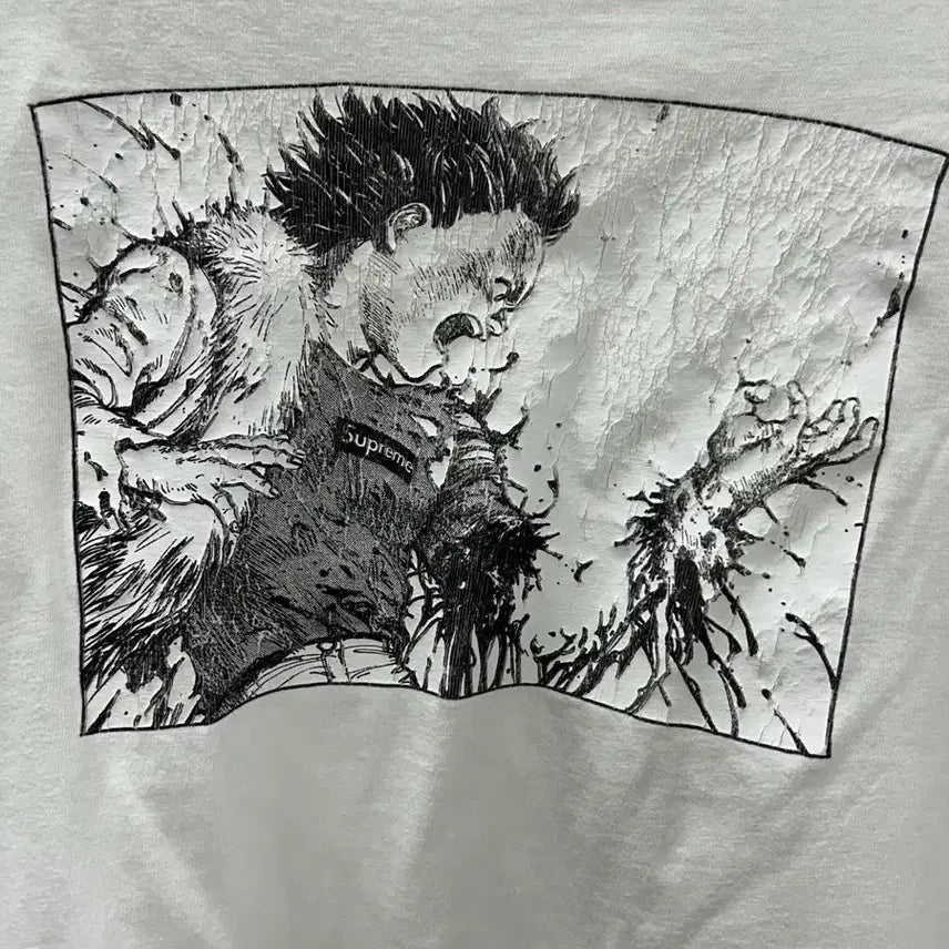 [BUNJANG] Supreme AKIRA Arm Tee / 17FW Supreme AKIRA Arm Tee