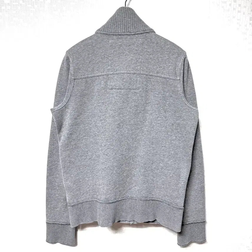 [BUNJANG] Abercrombie High Neck Button-Up Jacket Gray / [S,90]아베크롬비 하이넥 버튼업 자켓 그레이