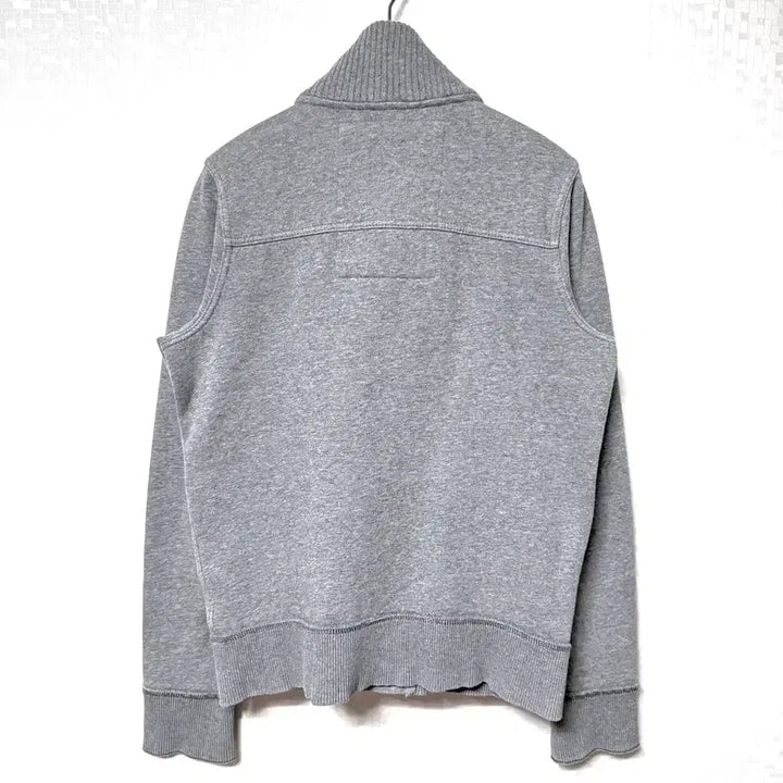 [BUNJANG] Abercrombie High Neck Button-Up Jacket Gray / [S,90]아베크롬비 하이넥 버튼업 자켓 그레이