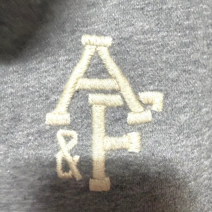 [BUNJANG] Abercrombie High Neck Button-Up Jacket Gray / [S,90]아베크롬비 하이넥 버튼업 자켓 그레이