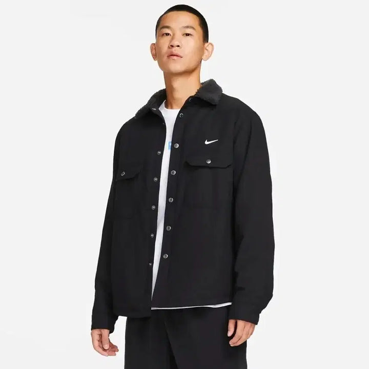 [BUNJANG] Nike SB Skate Padded Flannel Jacket (Black, XL) / (XL) 나이키 SB 스케이트 패딩 플란넬 자켓 블랙