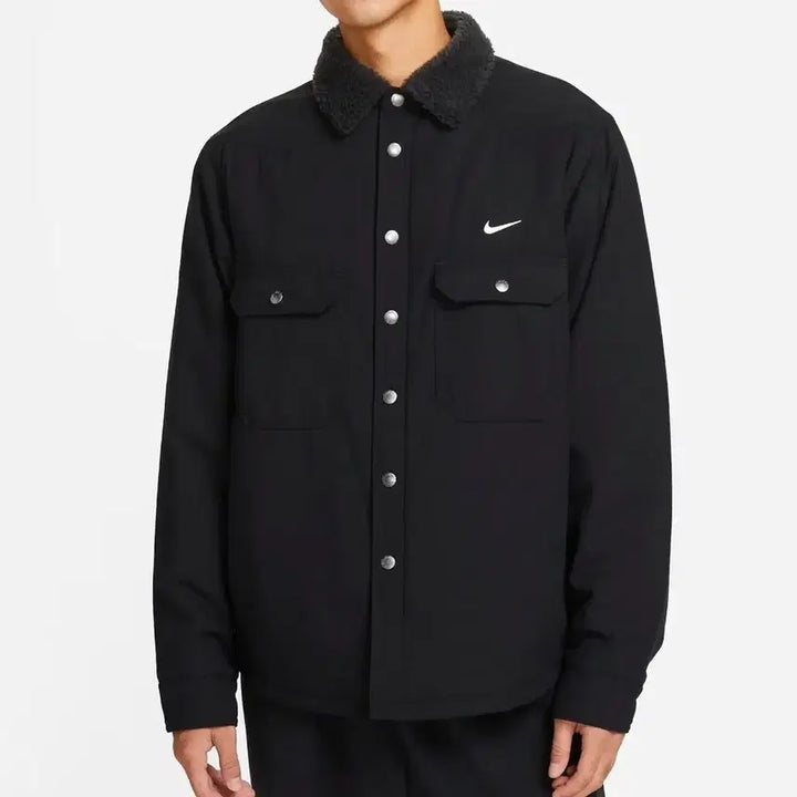 [BUNJANG] Nike SB Skate Padded Flannel Jacket (Black, XL) / (XL) 나이키 SB 스케이트 패딩 플란넬 자켓 블랙