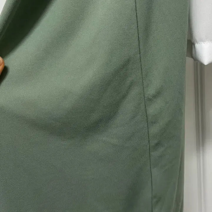 [BUNJANG] H&amp;M Slit Maxi Dress / H&amp;M 끈나시 롱 원피스 카키 슬릿