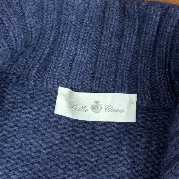 [BUNJANG] Della Ciana Zip-up Knit Cardigan / 델라치아나 집업 니트 100