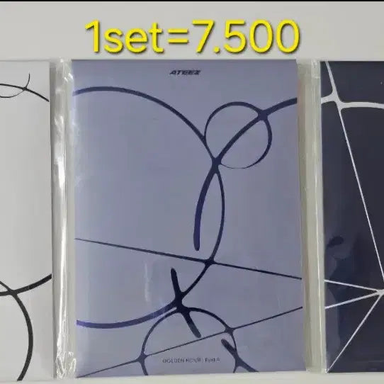 [BUNJANG] ATEEZ GOLDEN HOUR : Part.4 Photocard Album Set / 에이티즈 골든아워4 GOLDEN HOUR : Part.4 포카 앨범 3장