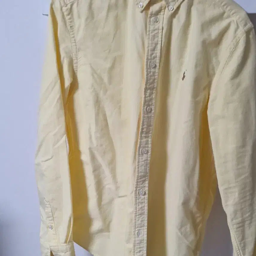 [BUNJANG] Polo Ralph Lauren Yellow Shirt / 폴로 랄프로렌 옐로우 셔츠