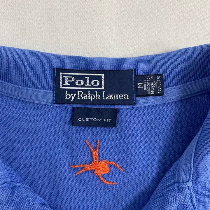 [BUNJANG] Polo Ralph Lauren Spider Embroidery PK Collar T-shirt / 폴로 랄프로렌 스파이더 자수 PK카라 반팔티 M