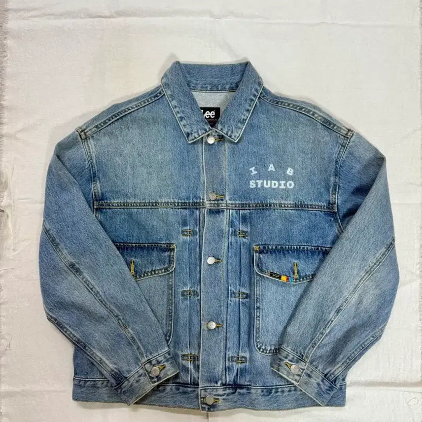 [BUNJANG] LEE x IAB STUDIO Denim Jacket / LEE x IAB STUDIO(아이앱 스튜디오) 청자켓