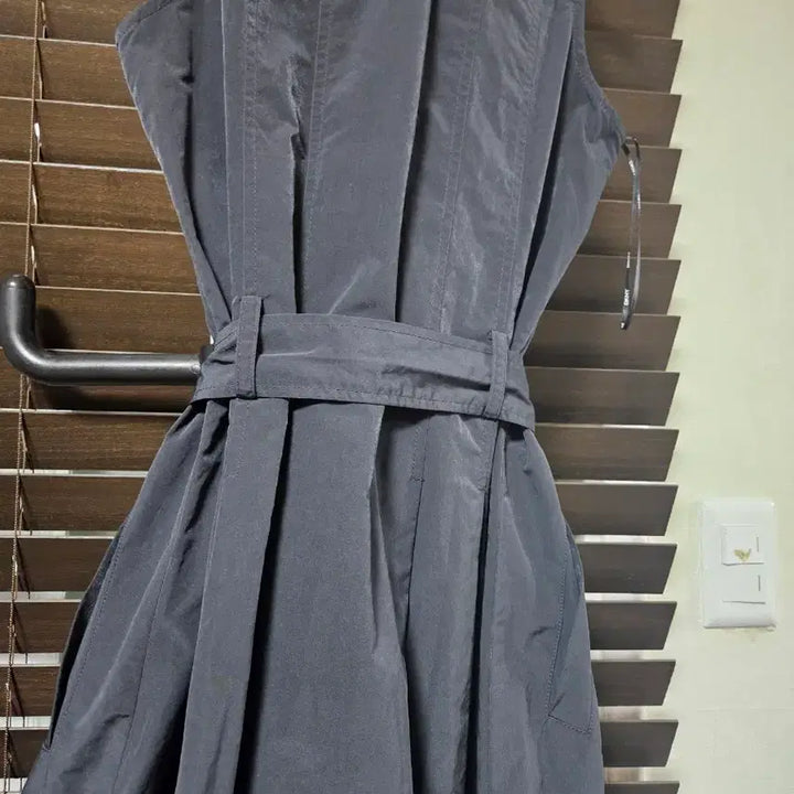 [BUNJANG] DKNY Belted Trench Long Dress / DKNY 벨티드 트렌치  롱 원피스