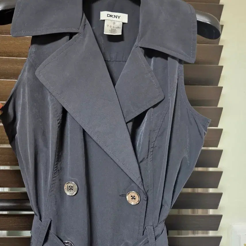 [BUNJANG] DKNY Belted Trench Long Dress / DKNY 벨티드 트렌치  롱 원피스